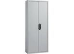 Magazinschrank, inkl. 28 Lager-Fix-Kasten, hellsilber