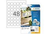 Herma Power-Etiketten Nr. 10915, rund, Ø 30 mm, selbstklebend, extrem stark haftend, Papier, matt, 1200 Stück