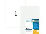 HERMA Folienetiketten Special Nr. 9542, 297 x 420 mm, wetterfest, abwaschbar, selbstklebend, schmutzabweisend, weiss, 10 Stück