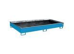 Bauer Regalwanne RW 2700-2 PE, mit PE-Einsatz, L 2665 x B 1315 x H 305 mm, lichtblau RAL 5012