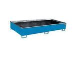 Bauer Regalwanne RW 2700-3 PE, mit PE-Einsatz, L 2665 x B 1315 x H 440 mm, lichtblau RAL 5012