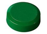 Rundmagnete MAUL, Kunststoff & Metall, Feinstruktur, Haftkraft 300 g, ø 20 x 7,5 mm, grün, 20 Stück
