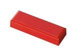 MAUL Rechteckmagnete, 53 x 18 x 10 mm, 20 Stück, rot