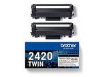 Original Brother Toner TN-2420, Doppelpack, schwarz