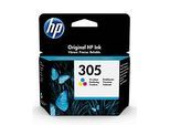 Original HP Tintenpatrone 305 CMY, Multipack, cyan, magenta, gelb