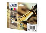 Original Epson Tintenpatronen 16 CMYK, Mixpack, cyan, magenta, gelb, schwarz