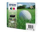 Original Epson Tintenpatronen 34 CMYK, Mixpack, cyan, magenta, gelb, schwarz