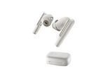 Poly Voyager Free 60 - True Wireless-Kopfhörer mit Mikrofon - im Ohr - Bluetooth - aktive Rauschunterdrückung - Sandweiß