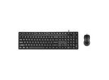 Targus - Tastatur-und-Maus-Set - volle Größe - antimicrobial - USB - QWERTY