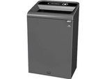 Recyclingstation Rubbermaid Configure, für Restmüll, 125 l, Magnetverbindung, B 495 x T 610 x H 975 mm, schwarz
