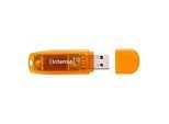 Intenso Rainbow Line - USB-Flash-Laufwerk - 64 GB - USB - orange