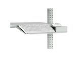 Packpool Tastatur-Träger, mit Mousefläche, vorne abgekantet, B 690 mm