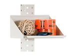 Packpool Ablagebox, vorne aufgekantet, Stellfläche B 240 x T 165 x H 120 mm