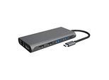 ICY BOX IB-DK4050-CPD - Dockingstation - USB-C - 2 x HDMI, DP