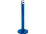 Ascher-Standsäule SG 105R, rund, enzianblau