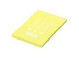 Statische Notizzettel Kolma Notes, A7, 100 Blatt, gelb