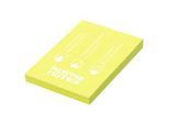 Statische Notizzettel Kolma Notes, A8, 100 Blatt, gelb