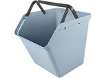 Transportbox Sunware® Sigma Home, Volumen 60 l, klappbare Handgriffe, L 493 x B 388 x H 448 mm, Recycling-Polypropylen, blau