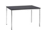 Konferenztisch, 1200 x 800 mm, schwarz