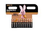 Batterien Duracell Plus Extra Life, Micro AAA, Spannung 1,5 V, 10 Stück