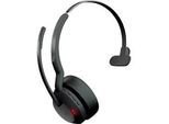 Headset Jabra Evolve2 55 link380c Mono, Reichweite bis 30 m, bis 10 h, UC-optimiert, schwarz