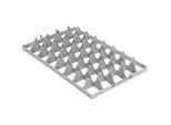 Fachwerkeinsatz FW 1193-2 oben, PE-HD, grau