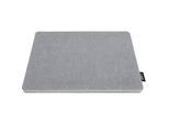 Mauspad Sigel Eyestyle, B 250 x T 200 x H 7 mm, Textiloberfläche aus Recycling-PET, hellgrau/schwarz