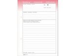 Oneco Bestellscheine, A5, rosa/weiss, 5 Blocks