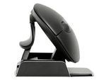 Vertikalmaus R-Go Twister, ergonomisch, beidhändig, 400-2400 dpi, 2 Tasten & Scrollrad, LED-Pausenanzeige, Bluetooth/USB, schwarz
