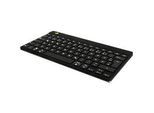 Tastatur R-Go Compact Break, kabellos, QWERTZ, LED-Pausenanzeige, Bluetooth/USB, schwarz