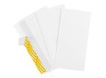 Schäfer Shop Genius Briefumschläge, DIN lang, ohne Fenster, Haftklebung, Papier, weiss, 100 Stück