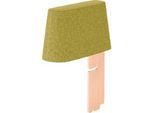 NowyStyl Rückenlehne für Sitzpoufs Tri.Ply L und M, gelb