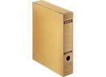 Archiv-Schachtel mit Verschlusslasche von LEITZ® 6084