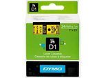 DYMO® Schriftbandkassette D1 53718, 24 mm, gelb/schwarz