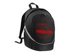 multifanshop Rucksack - Freiburg - Meine Fankurve - Druck rot - Tasche