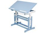 tectake® Schreibtisch, aus Holz, abgerundete Kanten, 109 x 55 x 94 cm