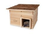 WILDLIFE HOME Igelhaus mit Rindendach