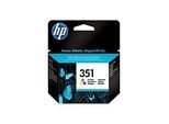 HP 351 - 3.5 ml - Farbe (Cyan, Magenta, Gelb) - original - Tintenpatrone - für Deskjet D4268; Photosmart C4483, C4486, C4488, C4524, C4583, C4585, C4588, C5225