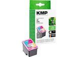 Tintenpatrone KMP, ersetzt HP 62XL (C2P07AE CMY), bis 415 Seiten, Tricolor-Multipack, CMY