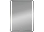 LED-Lichtspiegel JOKEY "Roomlight II", silber, B:50cm H:70cm T:2,9cm, Spiegel, 50x70