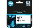 Original HP Tintenpatrone 937 (4S6W5NE), bis zu 1450 Seiten, Einzelpack, schwarz
