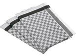 ROSS Geschirrtuch »Exclusiv«, (Set, 3 tlg.), Karofond, 50x70 cm