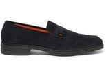 Santoni Loafer - Men's suede Easy loafer - Gr. UK_11 - in Weiß - für Damen