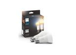 Philips Hue White Ambiance A60 E27 806 Lumen - Doppelpack