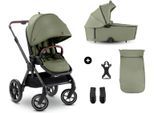 Kombi-Kinderwagen HAUCK "Comfort N Care", Baby, grün (olive), Kinderwagen, Belastbarkeit bis 22 kg