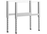 vidaXL Werkbankgestell Verstellbar 2 Stk. Metall 85x(69-95,5) cm Grau