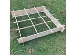 NYVI Pflanzbeet NYVIGreen 116x116 cm Natur - Gartenbeet mit Unkrautvlies