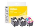 Schäfer Shop Select Tinten-Multipack 2 x schwarz und 1 x color, ersetzt HP 301 (E5Y87EE)