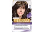 L’Oréal Paris - Excellence Cool Haarfärbemittel 4.11-intensives Aschbraun Coloration 192 ml Damen