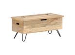 vidaXL Truhe 90x40x45 cm Mango Massivholz